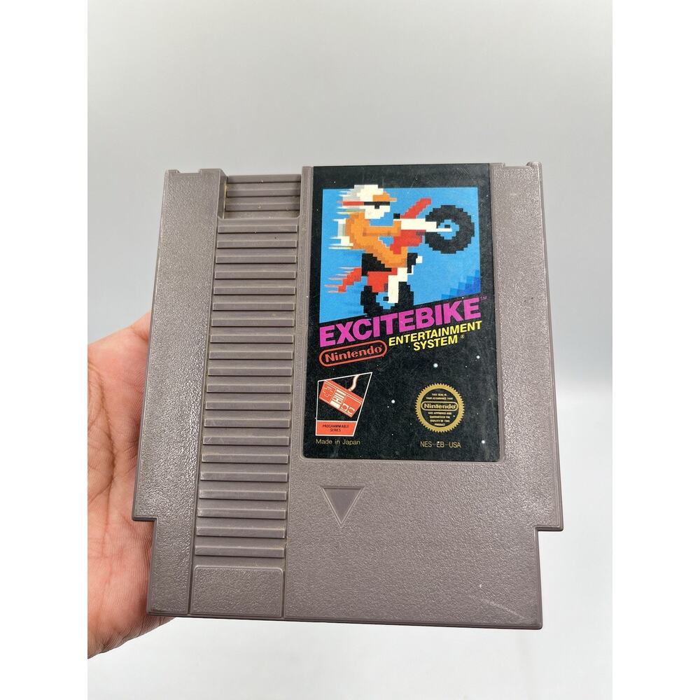 Nintendo NES Excitebike Cart Only Cleaned & Tested